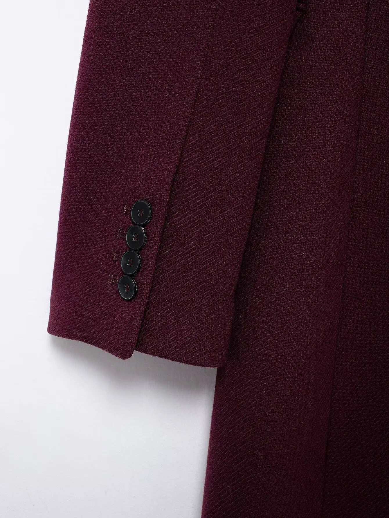 Burgundy Coat