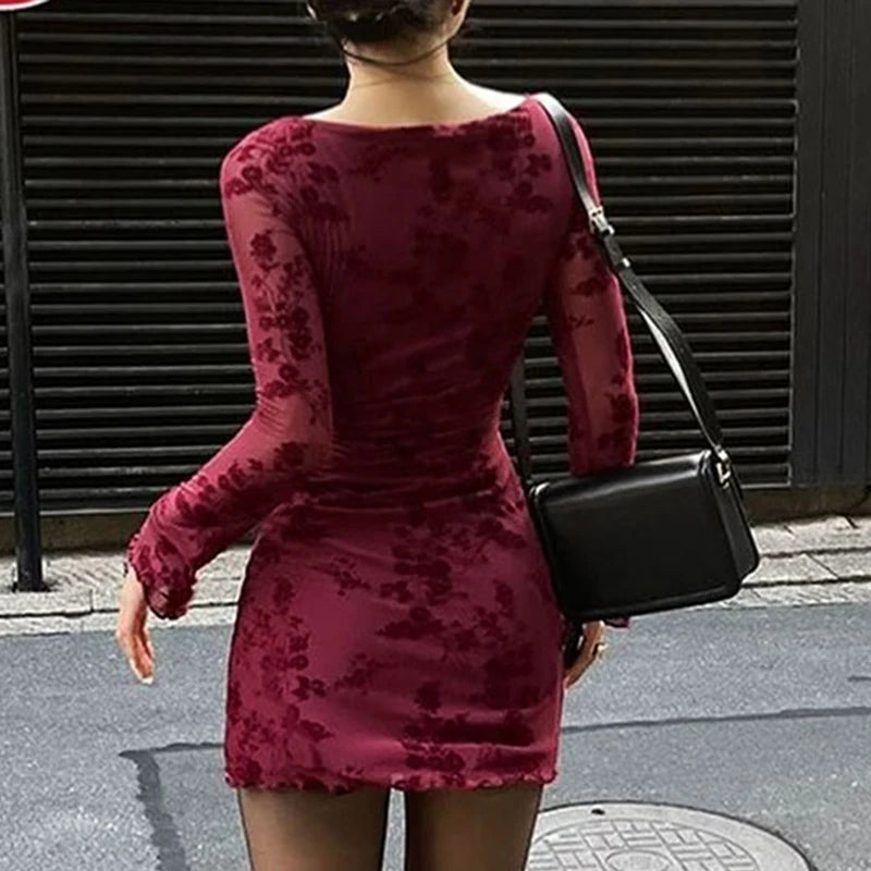 Wine Dress