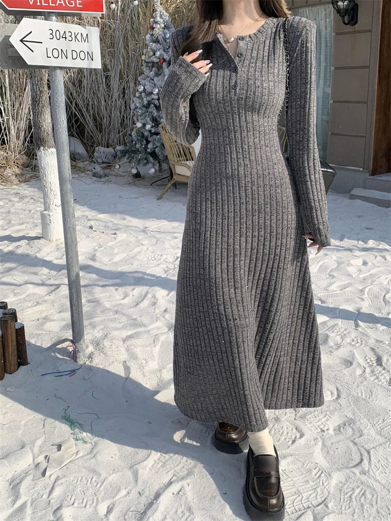 Knitted Vintage Dress