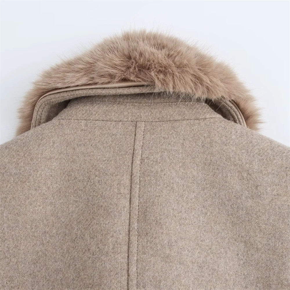 Winter Furry Overcoat