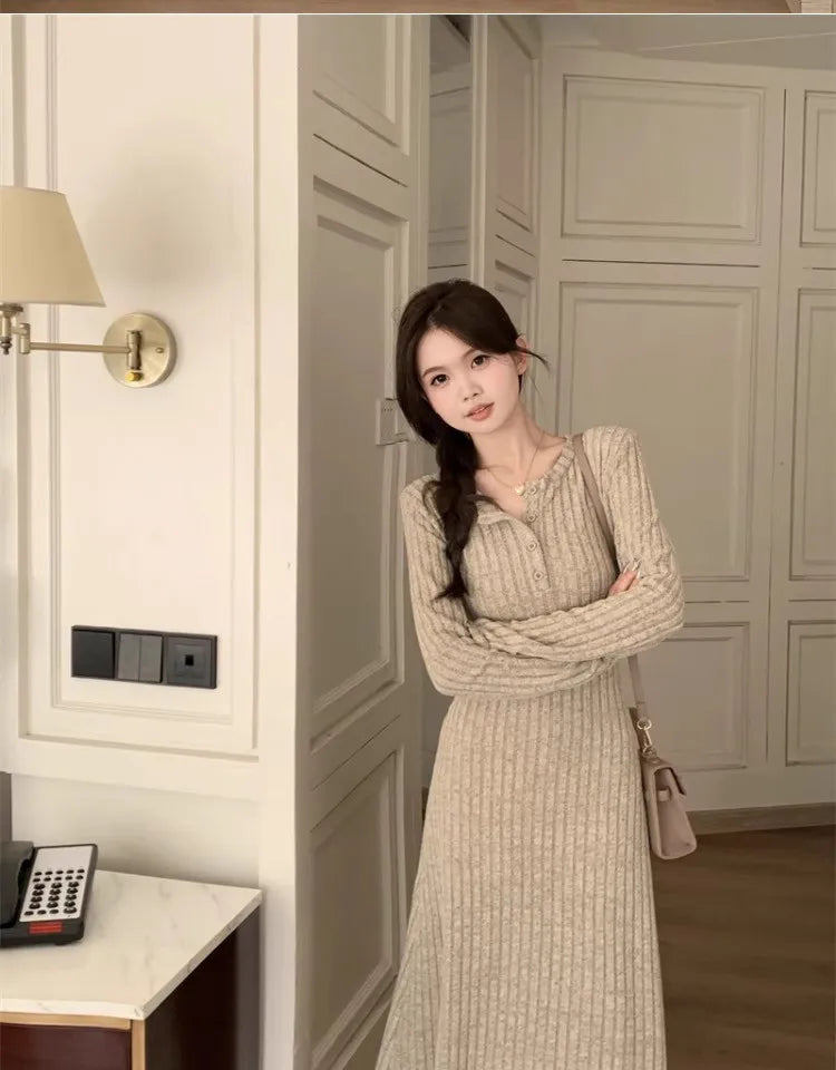 Knitted Vintage Dress