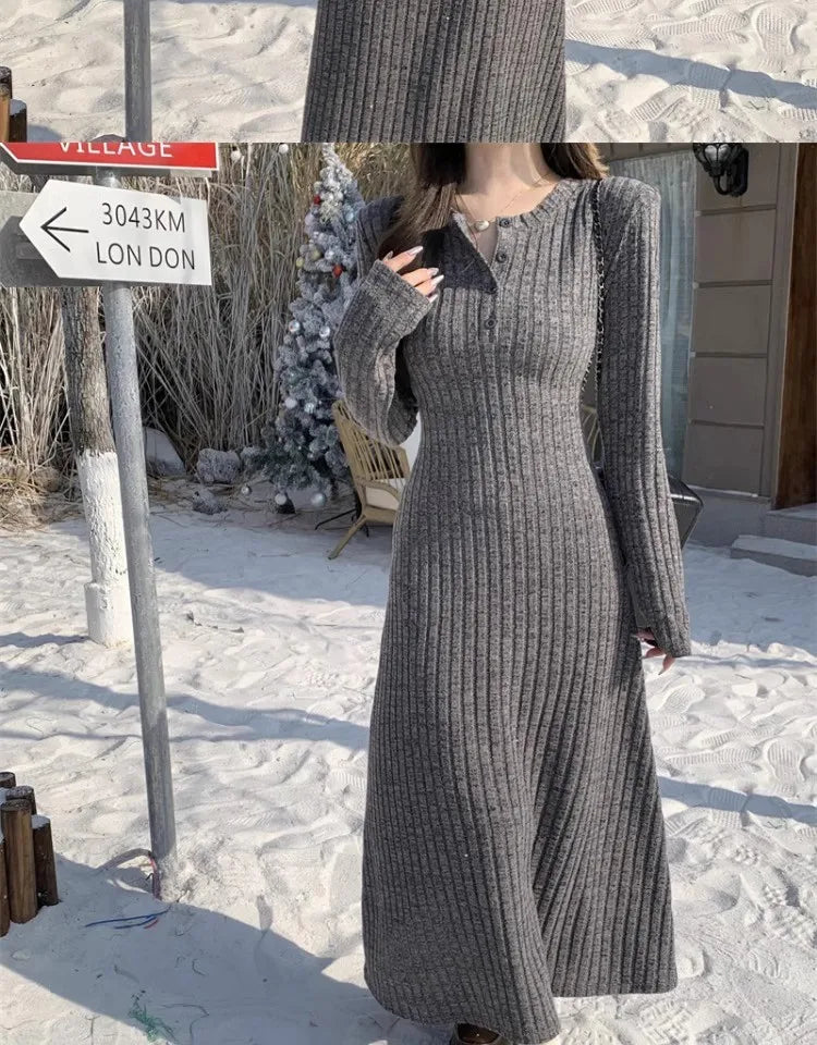 Knitted Vintage Dress