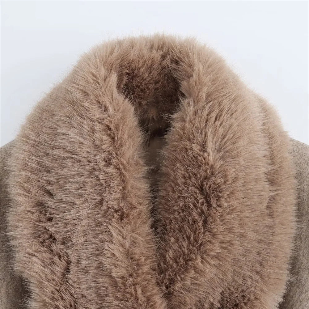 Winter Furry Overcoat