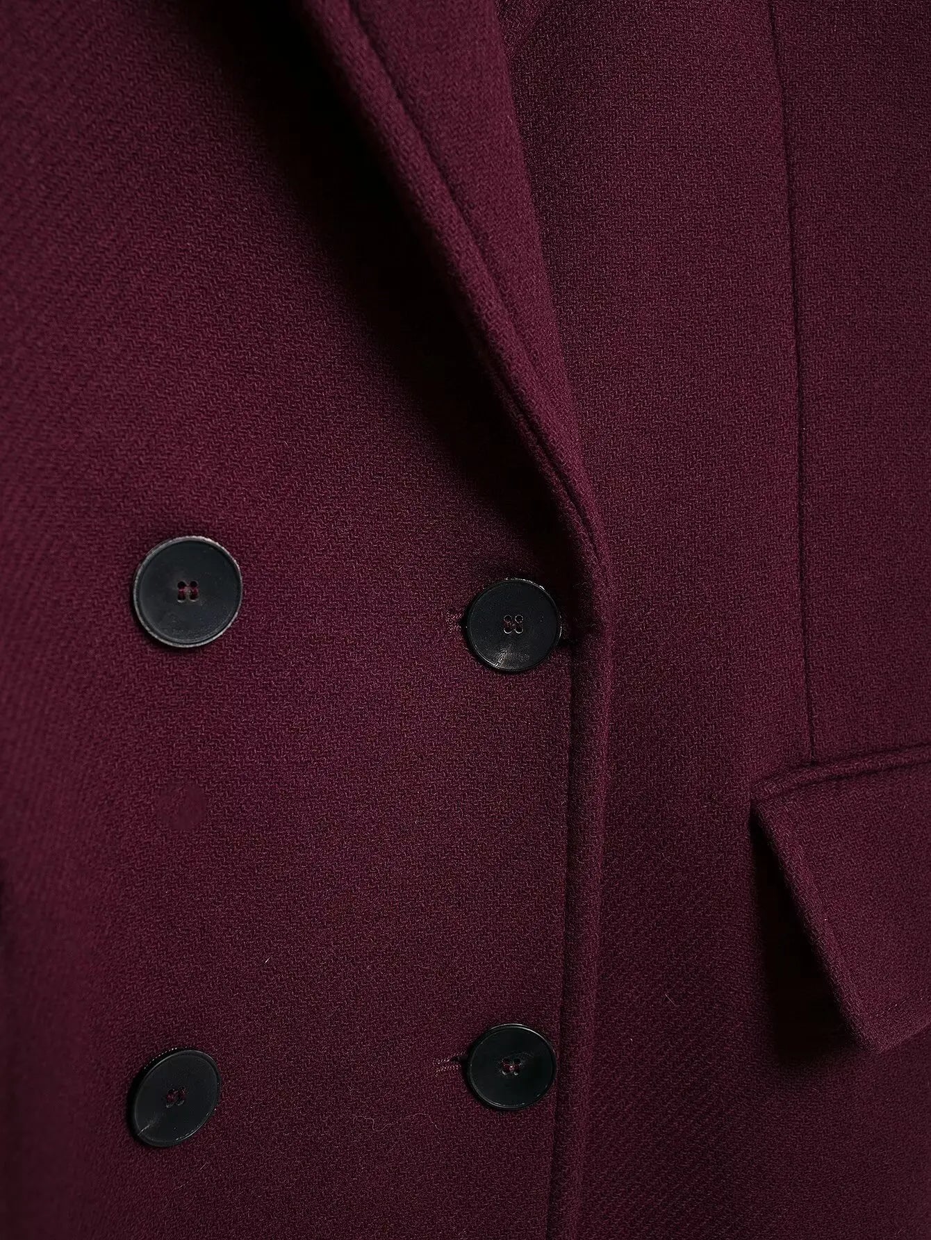 Burgundy Coat