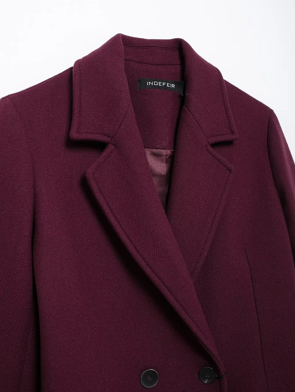 Burgundy Coat